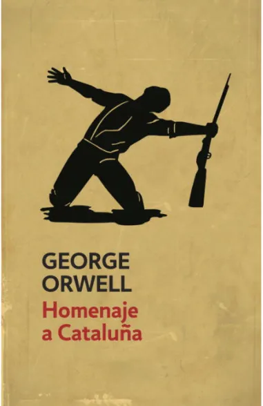 Portada ampliada de Homenaje a Cataluña