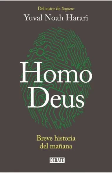 Portada ampliada de Homo Deus